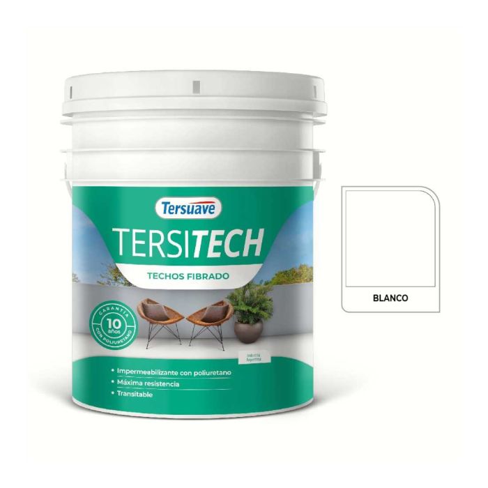 TERSUAVE TERSITECH IMPER FIBRADO T/M BLANCO X 10 KG