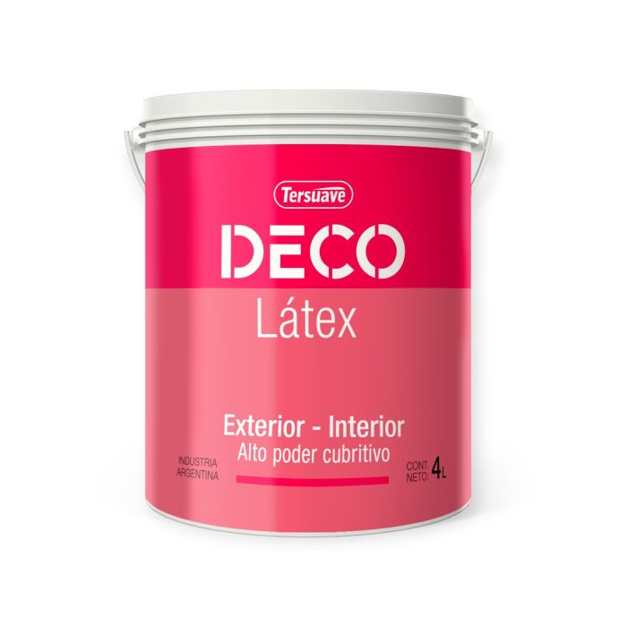 TERSUAVE DECO LATEX EXT-INT BLANCO 10 LT