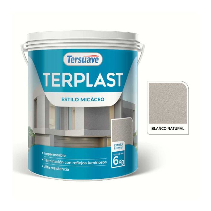 TERSUAVE TERPLAST MICACEO BLANCO 6KG
