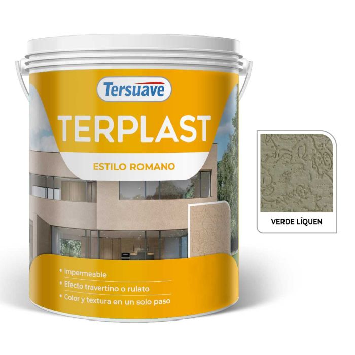 TERSUAVE TERPLAST ROM. MED. VERDE LIQUEN 6KG