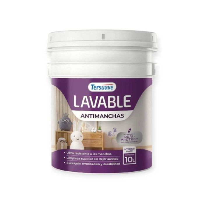 TERSUAVE ANTIMANCHAS INT BLANCO MATE X 10LT