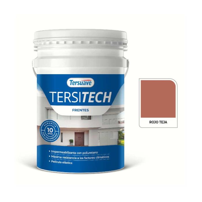 TERSUAVE TERSITECH FRENTES ROJO TEJA 20 LTS