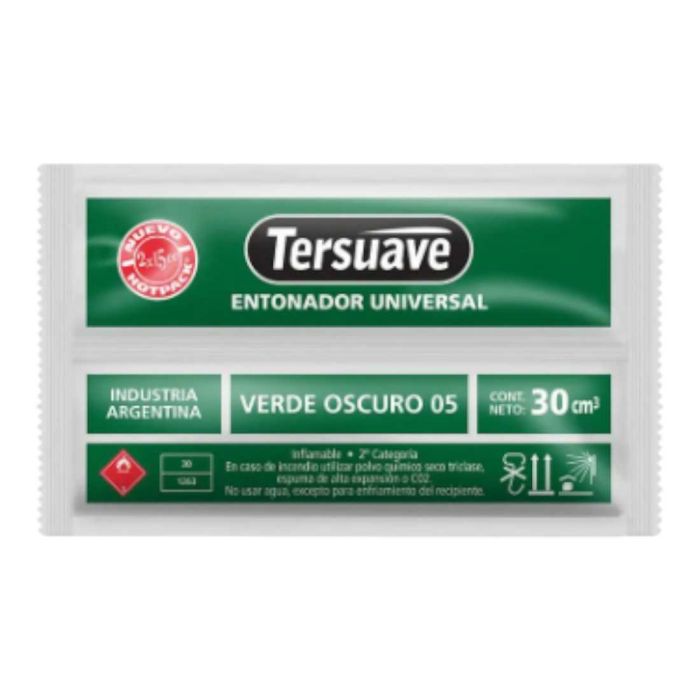 TERSUAVE ENTONADOR VERDE OSCURO 30CC