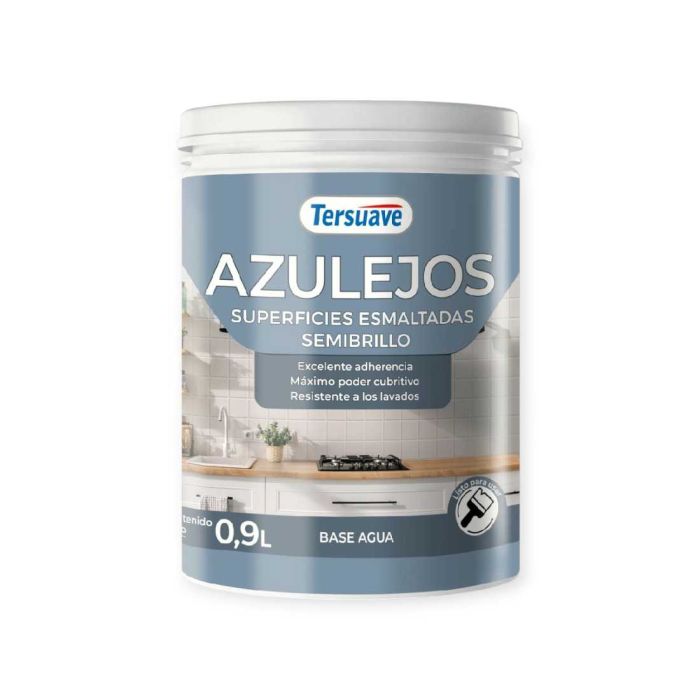 TERSUAVE AZULEJOS BLANCO BASE 0.9LT