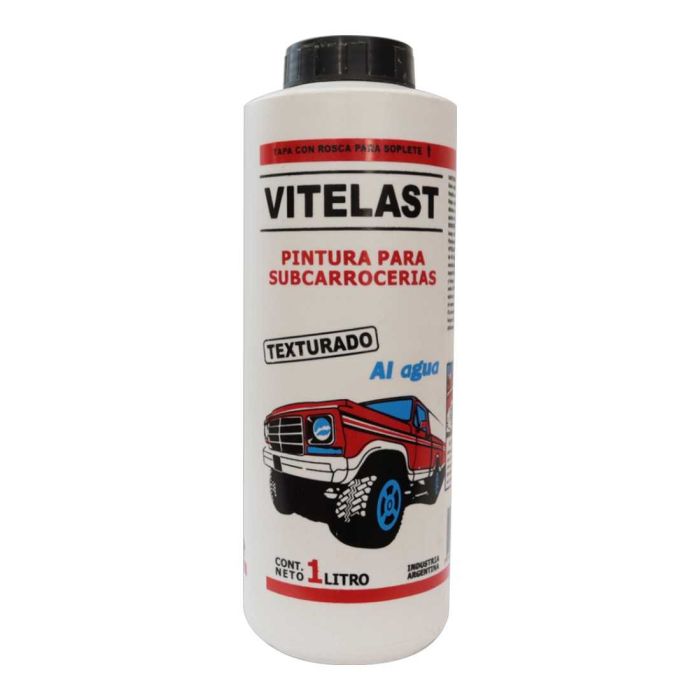 VITELAST SUBCARROCERIA ACUOSO NEGRO - 1LT
