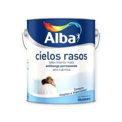 ALBA CIELOS RASOS PREMIUM BLANCO - 10 L