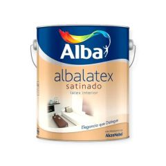 ALBA ALBALATEX SATINADO BLANCO - 4 L