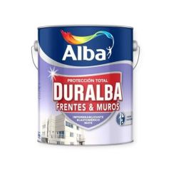 ALBA DURALBA FRENTES Y MUROS BLANCO - 20 L