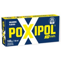POXIPOL METALICO 10 MIN POMO 70ML/108G
