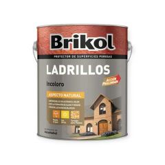 BRIKOL LADRILLOS INCOLORO X  4 LTS