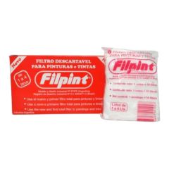 FILPINT FILTRO DESCARTABLE ROJO 1-4 LITROS - 10U