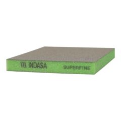 INDASA ESPONJA DOBLE CARA SUPER FINO ( VERDE)