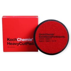 KOCH CHEMIE PAD DE ESPUMA HEAVY CUT ROJO 3'