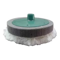 BORDOLI PAÑO LUSTRE PICO ROJO PLAQUETA VERDE