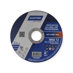 NORTON DISCO CORTE BNA 12 114,3x1,0x22,2