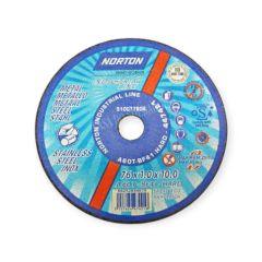 NORTON DISCO CORTE DC INDUSTRIAL LINE 76,0x1,0x10,0