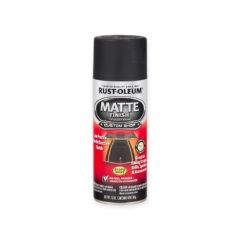 RUSTOLEUM TERMINACION MATE NEGRO 340G