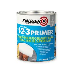 ZINSSER 1-2-3 BLANCO MATE 0.946L