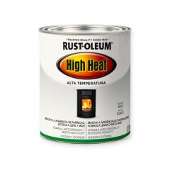 RUSTOLEUM ALTA TEMPERATURA NEGRO MATE - 0.946LT