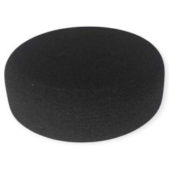 SAGUS PAÑO DE GOMA ESPUMA NEGRO SIMPLE DE 8'