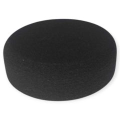 SAGUS PAÑO DE GOMA ESPUMA NEGRO DE 3'