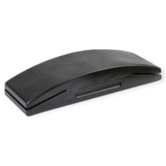 SAGUS TACO DE LIJADO DE GOMA NEGRO 70x200mm