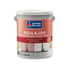 SHERWIN WILLIAMS AZULEJOS BLANCO 4LT