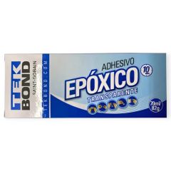 TB ADHESIV EPOXICO 10 MIN 82G TRANSP