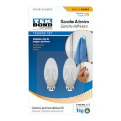 TB ORG./GANCHOS ADH BLANCO AMBAR M X2U