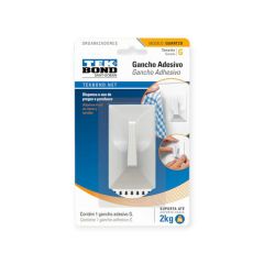 TB ORG./GANCHOS ADH BLANCO CUARZO G X 1U