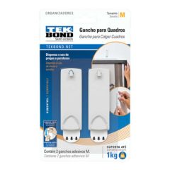 TB ORG./GANCHOS ADH BLANCO QUADRO M X2U