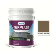 TERSUAVE TERPLAST REV. ACRIL. MARRON SERRANO 25K