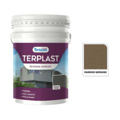 TERSUAVE TERPLAST REV. ACRIL. MARRON SERRANO 25K