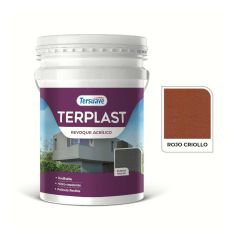 TERSUAVE TERPLAST REV. ACRIL. ROJO CRIOLLO 25K