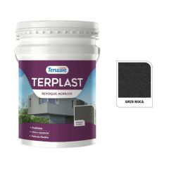 TERSUAVE TERPLAST REV. ACRIL. GRIS ROCA 25K