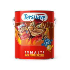 TERSUAVE ESM. ALTA TEMPERATURA BRILLANTE NEGRO X 4 LT