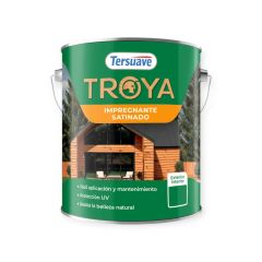 TERSUAVE TROYA IMPREGNANTE SATINADO ROBLE CLARO X 4 LT