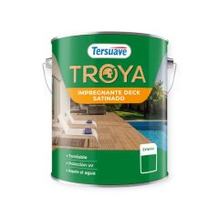 TERSUAVE TROYA IMPREGNANATE DECK SATINADO TECA X 1 LT