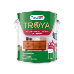TERSUAVE TROYA LACA NITROCELULOSICA SATINADO X 4 LT