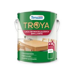 TERSUAVE TROYA LACA NITROCELULOSICA BRILLANTE X 4 LT