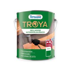 TERSUAVE TROYA SELLADOR NITROCELULOSICA SATINADO X 4 LT