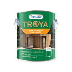 TERSUAVE TROYA IMPREGNANTE BRILLANTE CAOBA X 1/2 LT