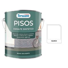 TERSUAVE ESM. SINT. PISOS SEMIMATE BLANCO X 4 LT