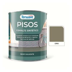 TERSUAVE ESM. SINT. PISOS SEMIMATE GRIS X 1 LT