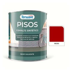 TERSUAVE ESM. SINT. PISOS SEMIMATE ROJO X 1 LT