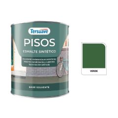TERSUAVE ESM. SINT. PISOS SEMIMATE VERDE X 1 LT