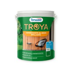 TERSUAVE TROYA IMPREGNANTE B ACUOSA BRILLANTE NOGAL X 4 LT