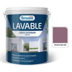 TERSUAVE LAVABLE REV. ACRIL EXT MATE VIOLETA DEL SUR X 4 LT
