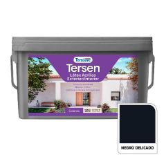 TERSUAVE TERSEN LATEX EXT-INT MATE NEGRO DELICADO X4LT