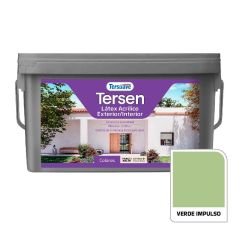 TERSUAVE TERSEN LATEX EXT-INT MATE VERDE IMPULSO X4LT